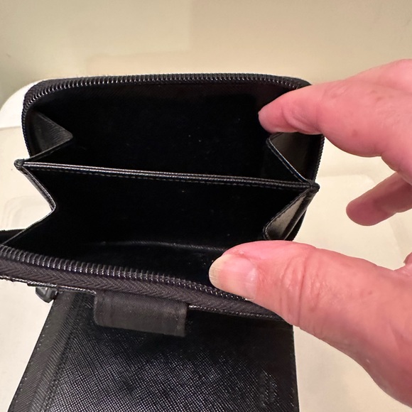 PRADA vintage black NWOT prada wallet. - Picture 6 of 6